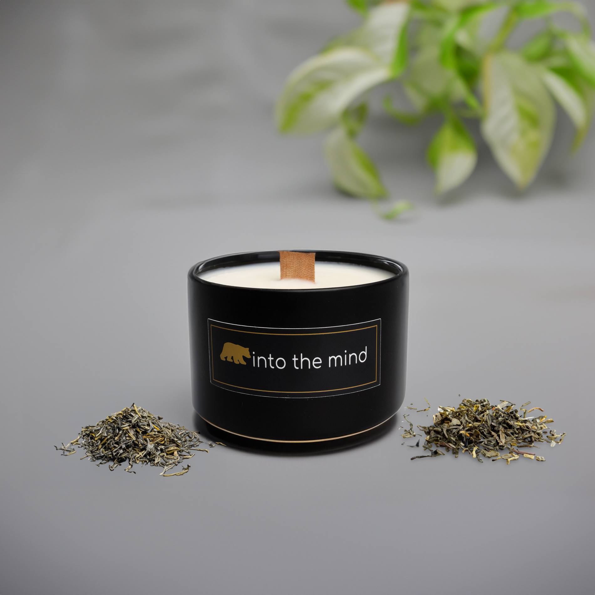 Vela de té blanco