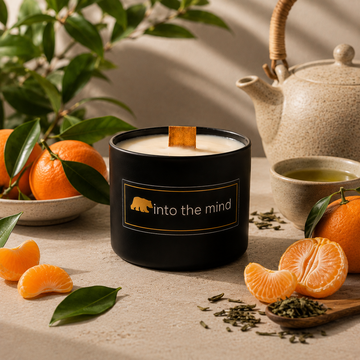 Vela Mandarina Té Verde