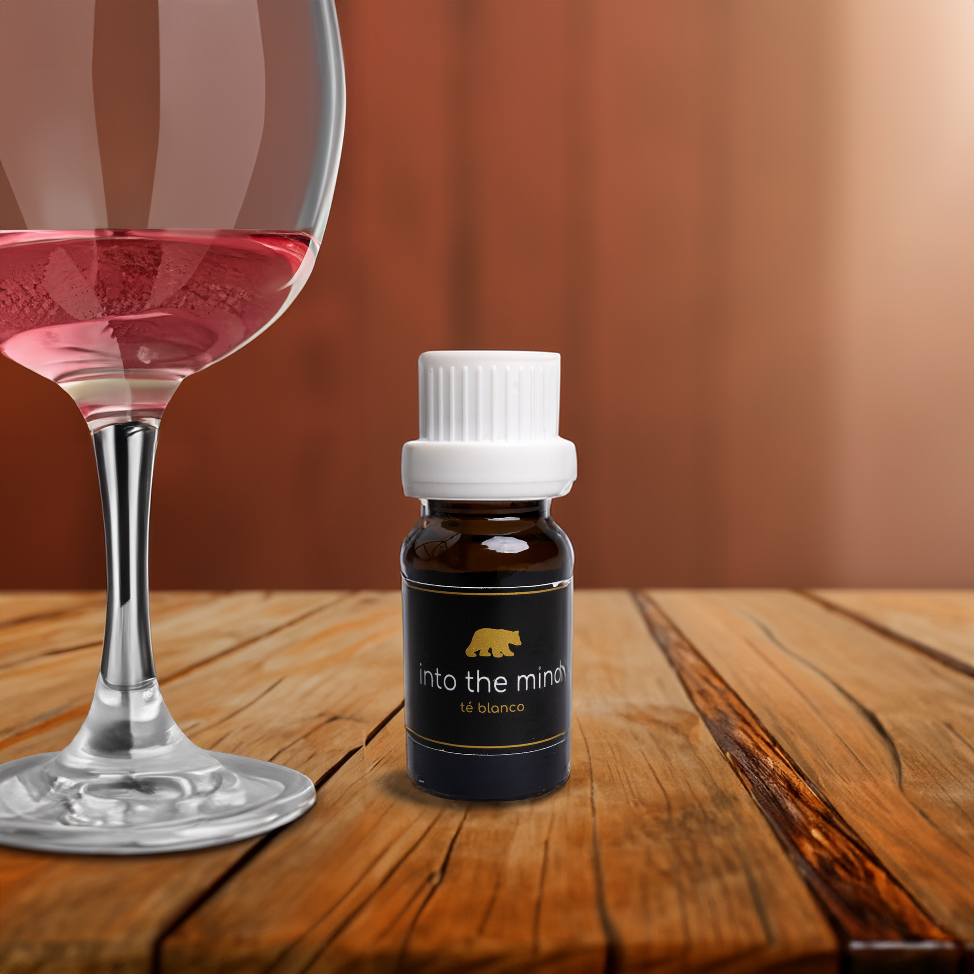 Esencia de vino rosado