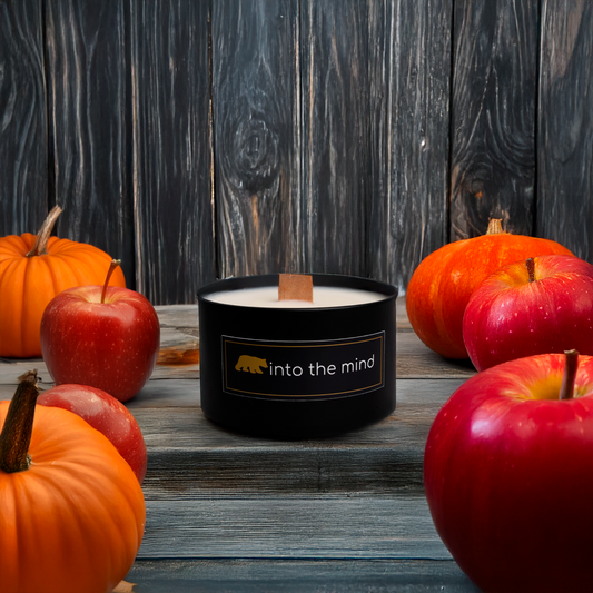 Vela manzana calabaza